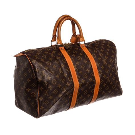 louis vuitton duffle bag used|louis vuitton pre owned tote.